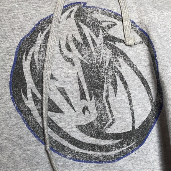Dallas Mavericks retro hoodie grey - Picture 3 of 4